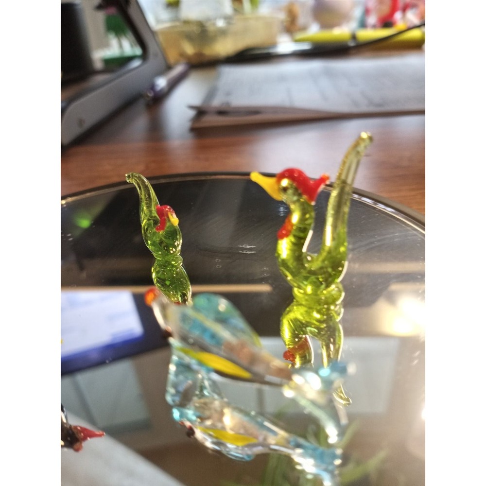 Vintage Hand blown glass mini animals - Picture 3 of 6
